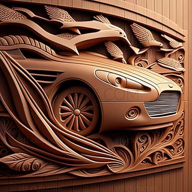 3D модель Aston Martin Rapide (STL)